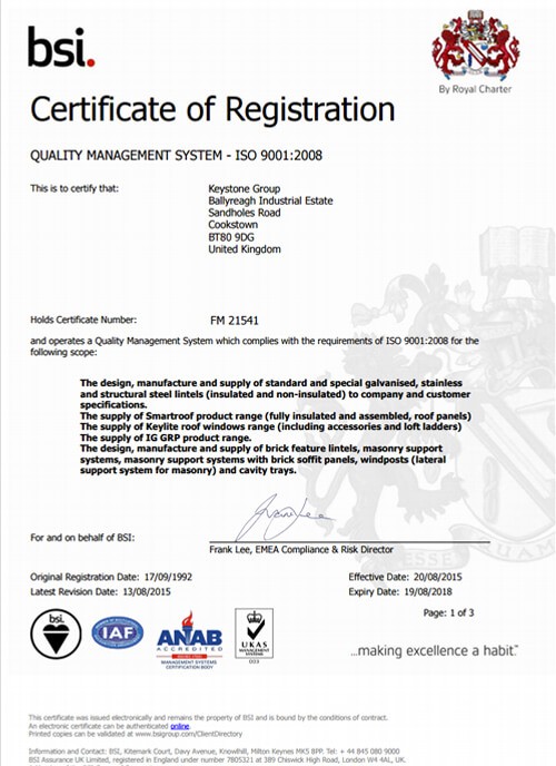 Downloads - Keystone Lintels