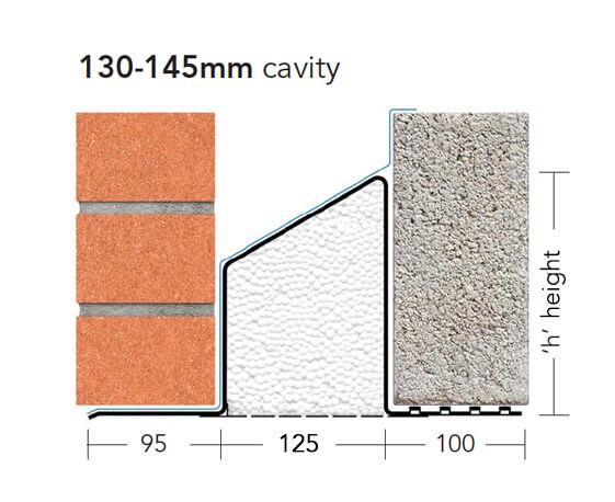 CB90 Cavity lintel various lengths 