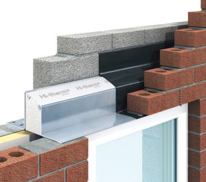 Keystone Hi-therm+ Lintel in wall