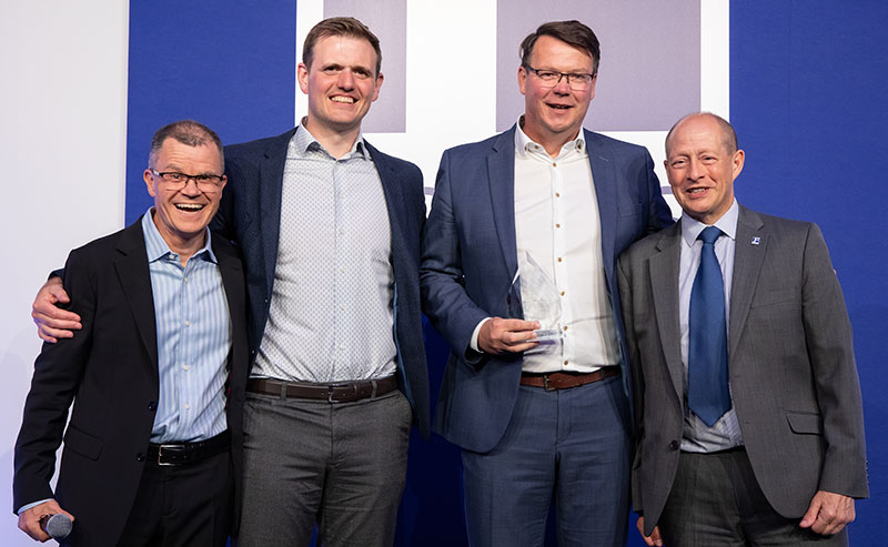 Keystone Lintels awarded Civils and Groundworks Supplier of the Year at Fortis Awards 2022
