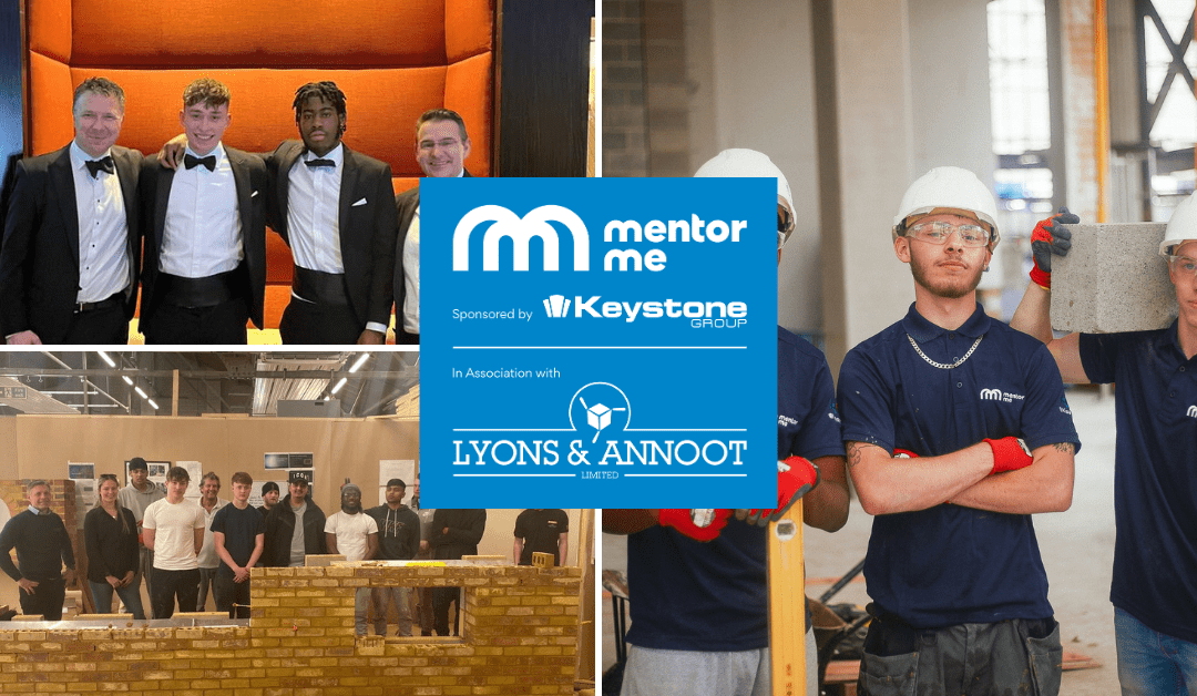 Keystone Lintels & Keyfix continue supporting young Bricklayers with ‘Mentor Me’ Programme.