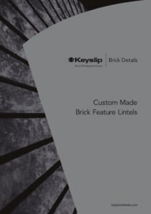 Keyslip Brick Feature Lintels