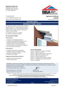 Hi-therm+ BBA Certificate