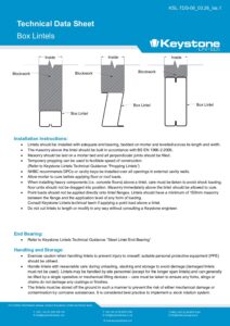 Box Lintels