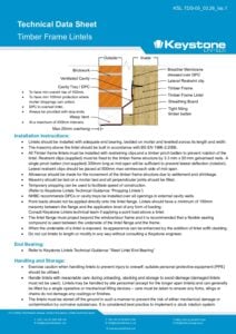 Timber Frame Lintels
