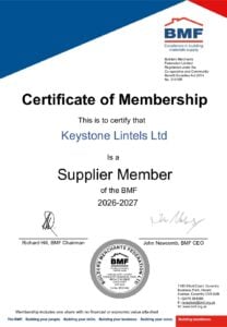 BMF Supplier Membership Certificate